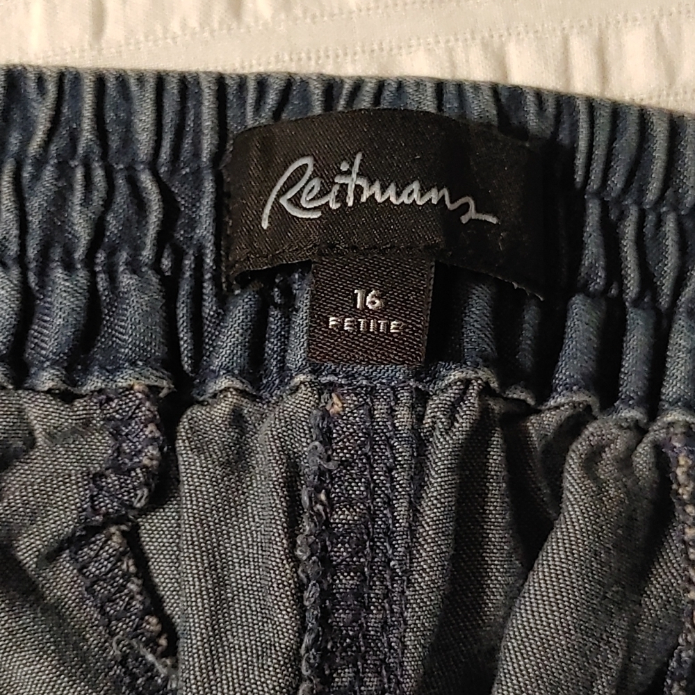 NWT Reitmans Denim Slim Jeans Size 16 Petite - Picture 8 of 12